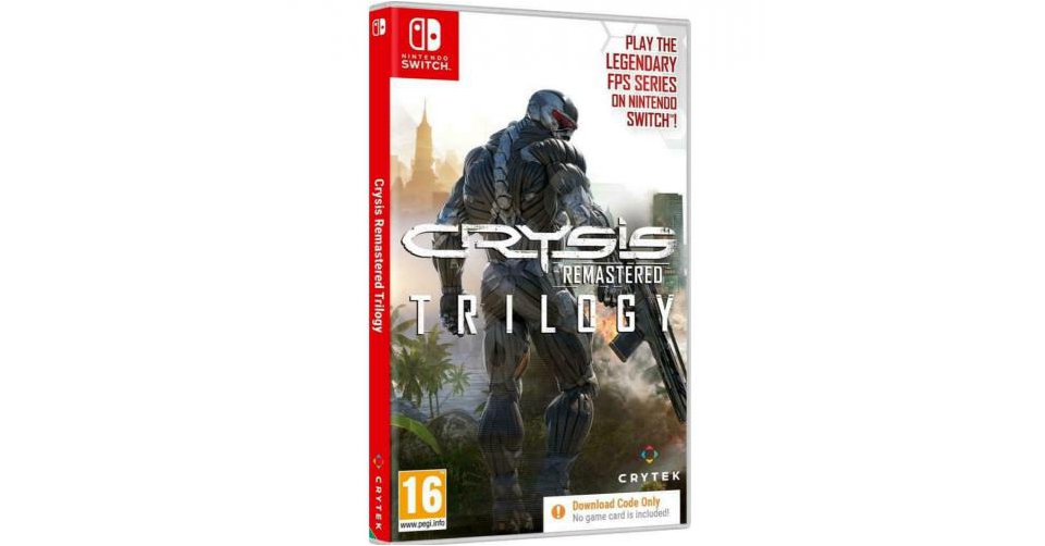 CRYSIS REMASTERED TRILOGY (CODE IN A BOX) SWITCH | Texnologia.gr